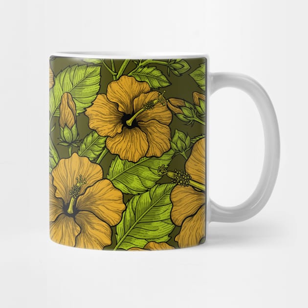 Yellow hibiscus by katerinamk